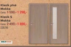 Interiérové dveře Klasik Solodoor