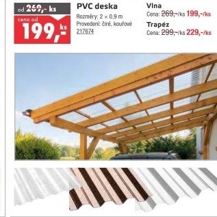 PVC deska