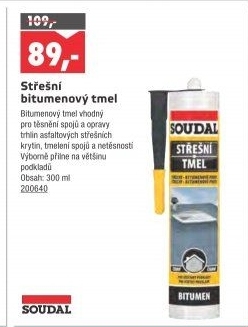 Střešní tmel Soudal