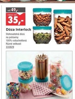 Dóza na potraviny Interlock