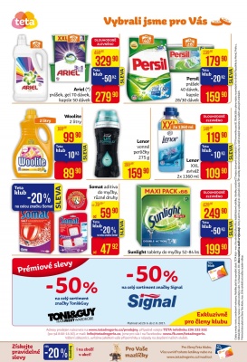 akční leták Teta drogerie 29.6.2017-15.7.2017
