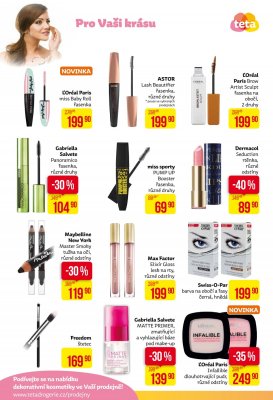 akční leták Teta drogerie 29.6.2017-15.7.2017
