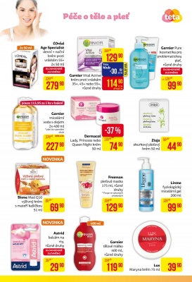 akční leták Teta drogerie 29.6.2017-15.7.2017