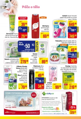 akční leták Teta drogerie 29.6.2017-15.7.2017