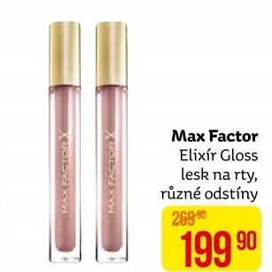 Lesk na rty Colour Elixir Gloss Max Factor