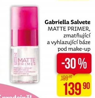 Zmatňující báze Matte Primer Gabriella Salvete