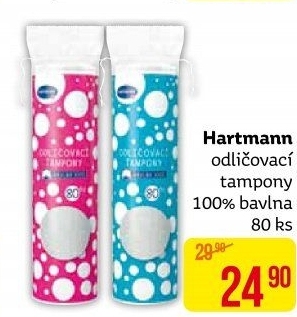 Odličovací tampony Hartmann
