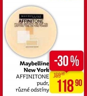 Pudr Affinitone Maybelline
