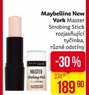 Rozjasňující a konturovací tyčinka Master Strobing Stick Maybelline