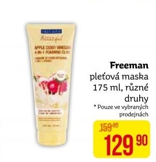 Maska pleťová Freeman
