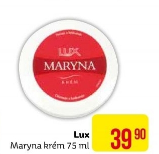 Krém pleťový Lux Maryna
