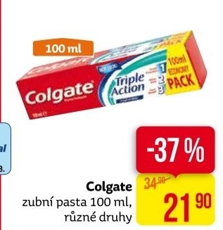 Pasty na zuby Colgate