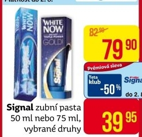 Pasty na zuby Signal