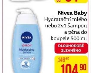 Hydratační mléko dětské Nivea Baby
