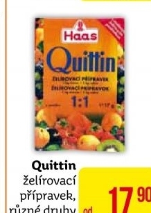 Želírovací cukr Quittin Haas