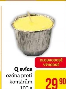 Svíčka proti komárům