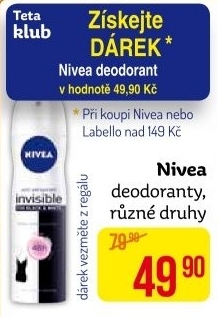 Deodoranty Nivea