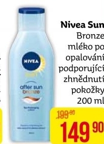 Mléko po opalování Bronze Sun Nivea