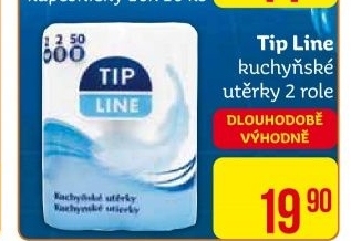 Utěrky kuchyňské Tip Line