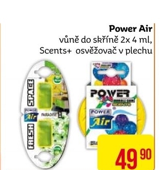 Osvěžovač vzduchu Power Scents Power Air