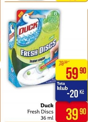 WC blok bodový Fresh Discs Duck