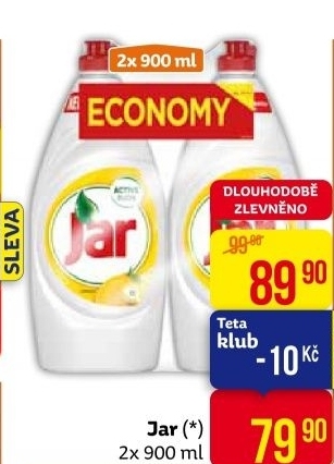 Prostředek na nádobí Jar
