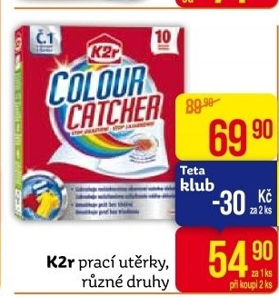 Ubrousky na praní K2r