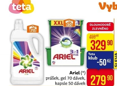 Prací prášek Ariel