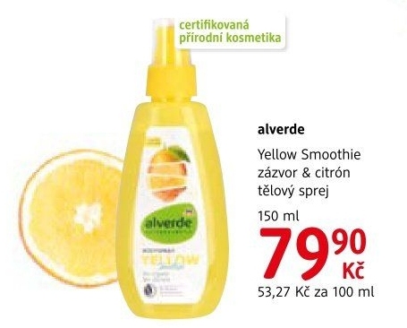 Deodorant sprej tělový Alverde