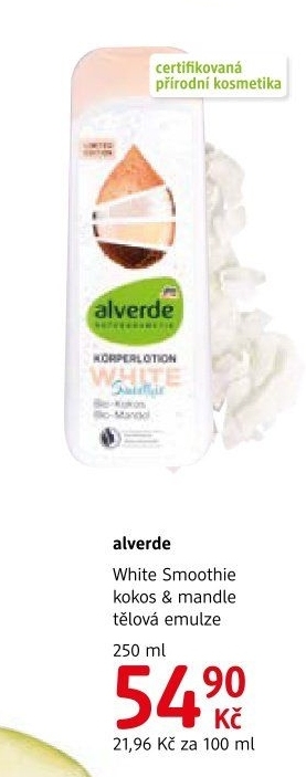 Emulze tělová Alverde