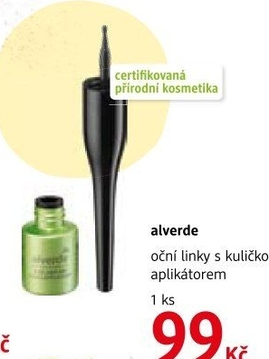 Oční linky s kuličkovým aplikátorem Alverde