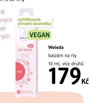 Balzám na rty Weleda