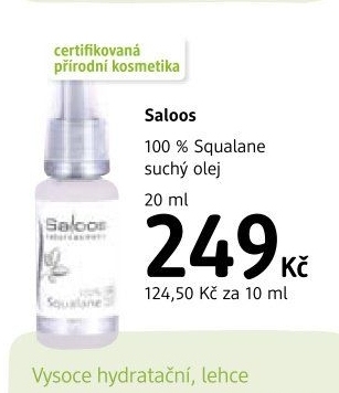 Olej suchý Saloos