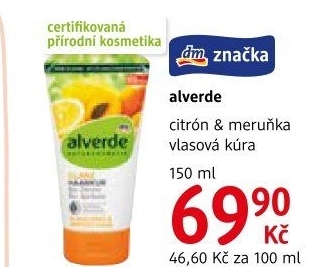 Kúra na vlasy Alverde