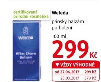 Balzám po holení Men Weleda