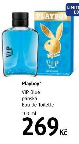 Toaletní voda pánská VIP Blue Playboy