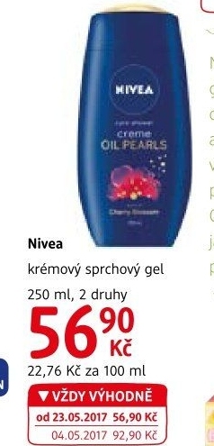 Sprchový gel krémový Nivea