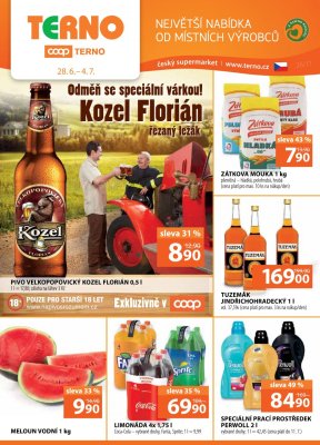 akční leták COOP 28.6.2017-4.7.2017