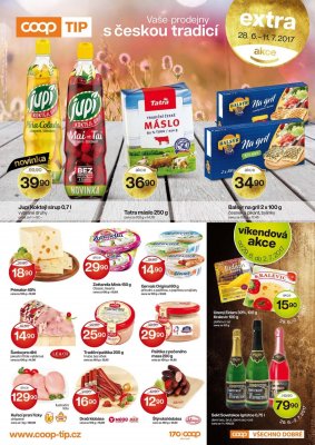 akční leták COOP 28.6.2017-11.7.2017