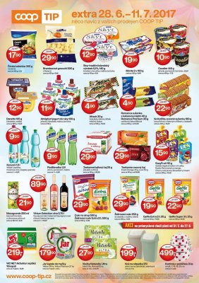 akční leták COOP 28.6.2017-11.7.2017