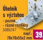 Děrovaný úhelník Gah Alberts