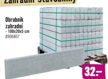 Zahradní obrubník
