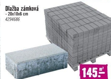 Zámková dlažba