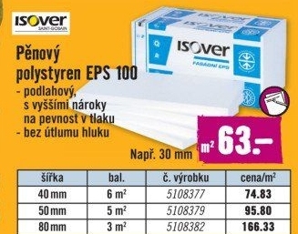 Polystyren Isover EPS