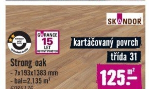 Laminátová podlaha Skandor