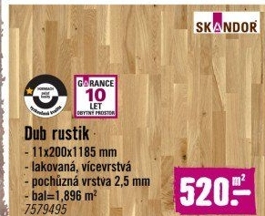 Dřevěná podlaha Skandor