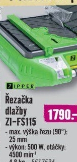 Řezačka dlažby Zipper FS115