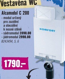 Předstěnový instalační systém pro zazdívání C200