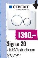 Splachovadlo WC Sigma Geberit