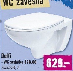 Závěsné WC